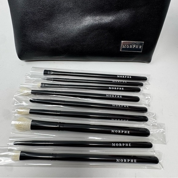 Morphe Other - Morphe eye obsessed 10 pc brush set with bag NEW